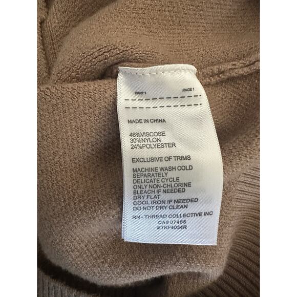 Ellen Tracy Open Front Cardigan Sweater Size L - Picture 6 of 6